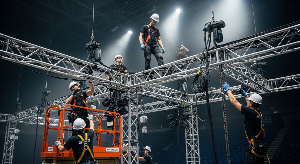 Montaje de rigging
