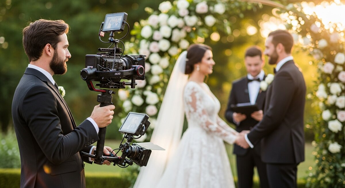 Grabación y vídeo de boda